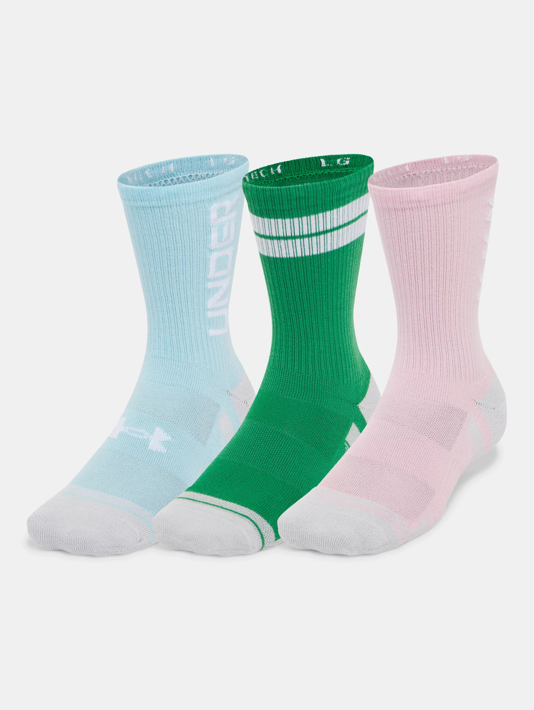 Unisex UA Performance Tech 3-Pack Crew Socks - 3