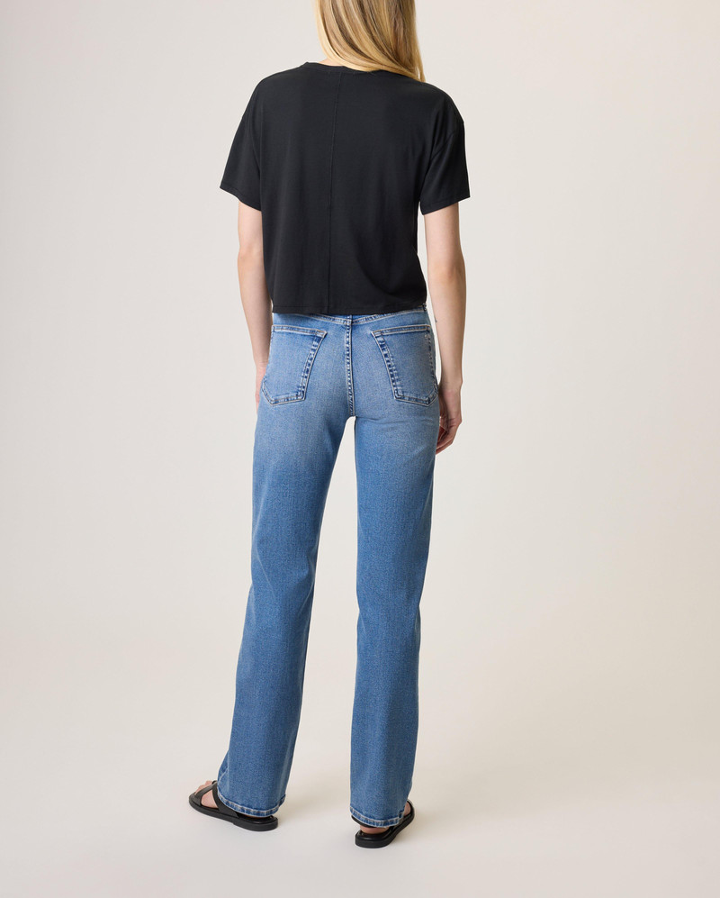 rag & bone Hattie Ankle Straight Jeans Vintage Stretch Denim in Visalia outlook