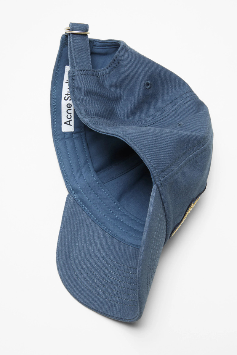 Crest logo baseball cap - Navy blue 3