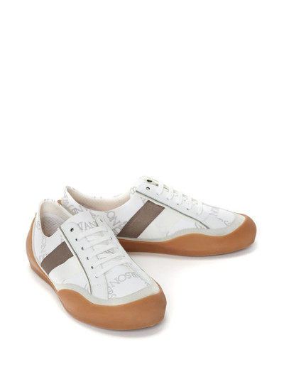 JW Anderson embroidered-logo panelled sneakers outlook