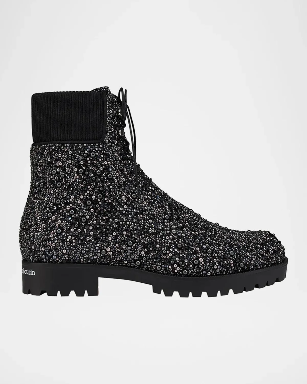Men's Trapman TCT 2 Crystal-Embellished Lace-Up Boots - 1