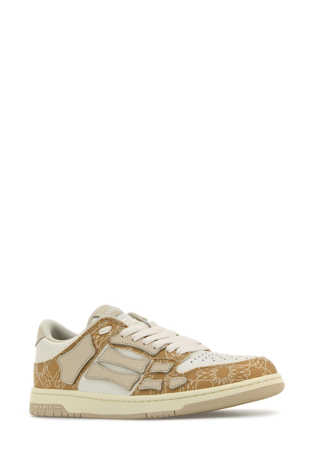 Multicolor leather and fabric Skel sneakers - 2