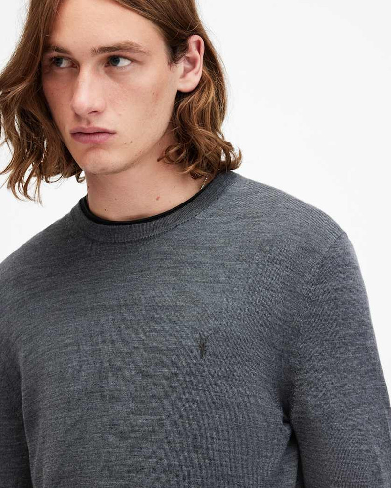 MODE MERINO CREW NECK RAMSKULL SWEATER 3
