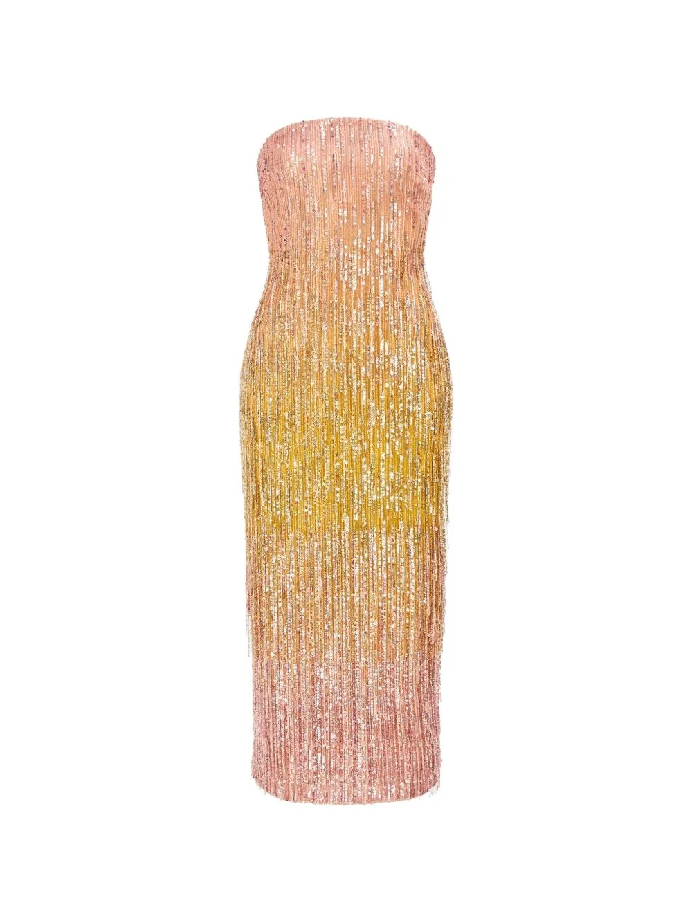 Amulet sequin-embellished midi dress - 1