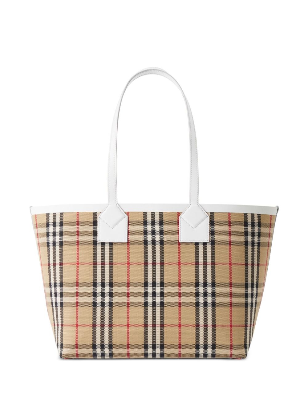 Vintage Check pattern tote bag - 1