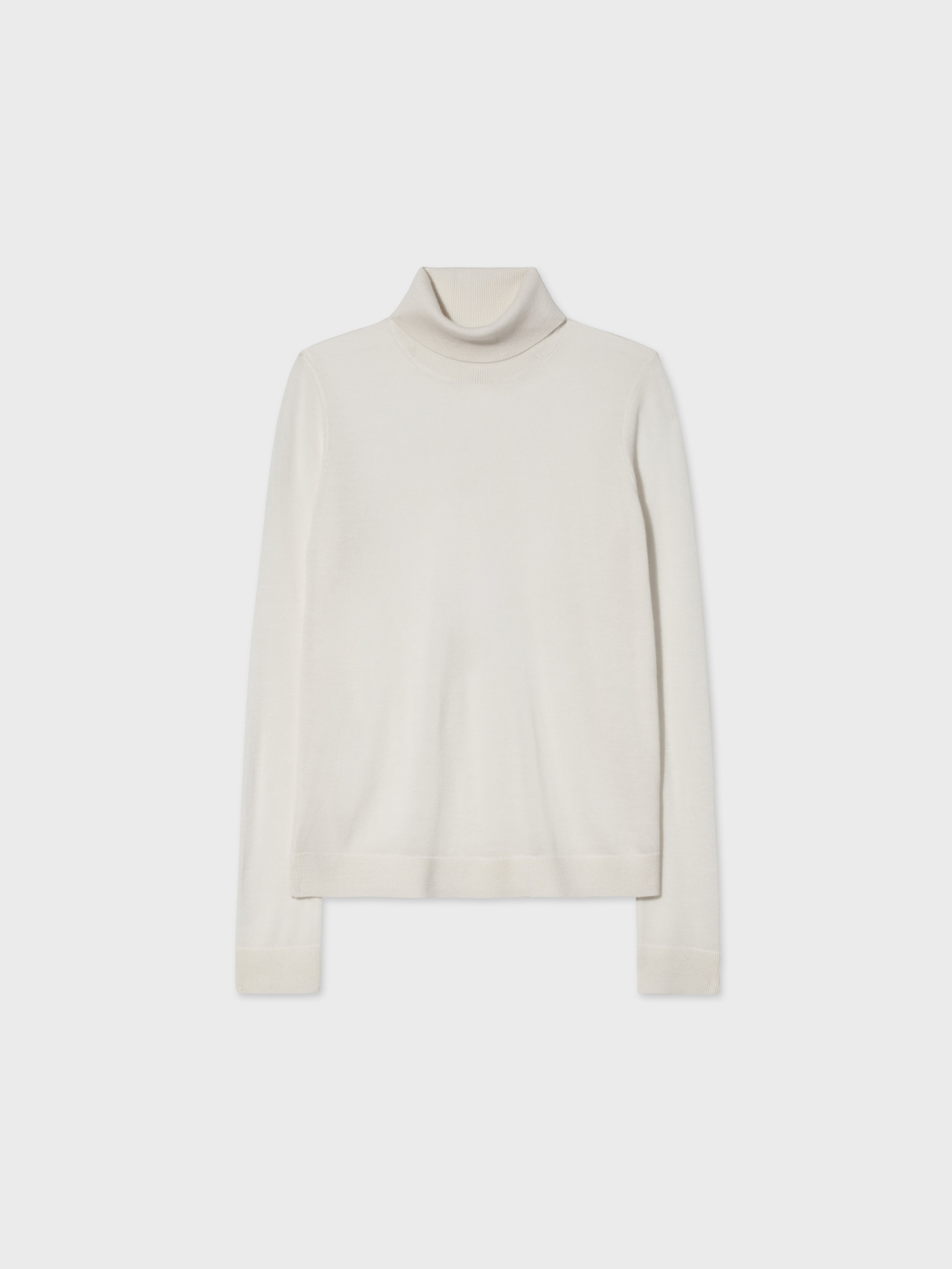 Slim Turtleneck in Fine Cashmere - 1