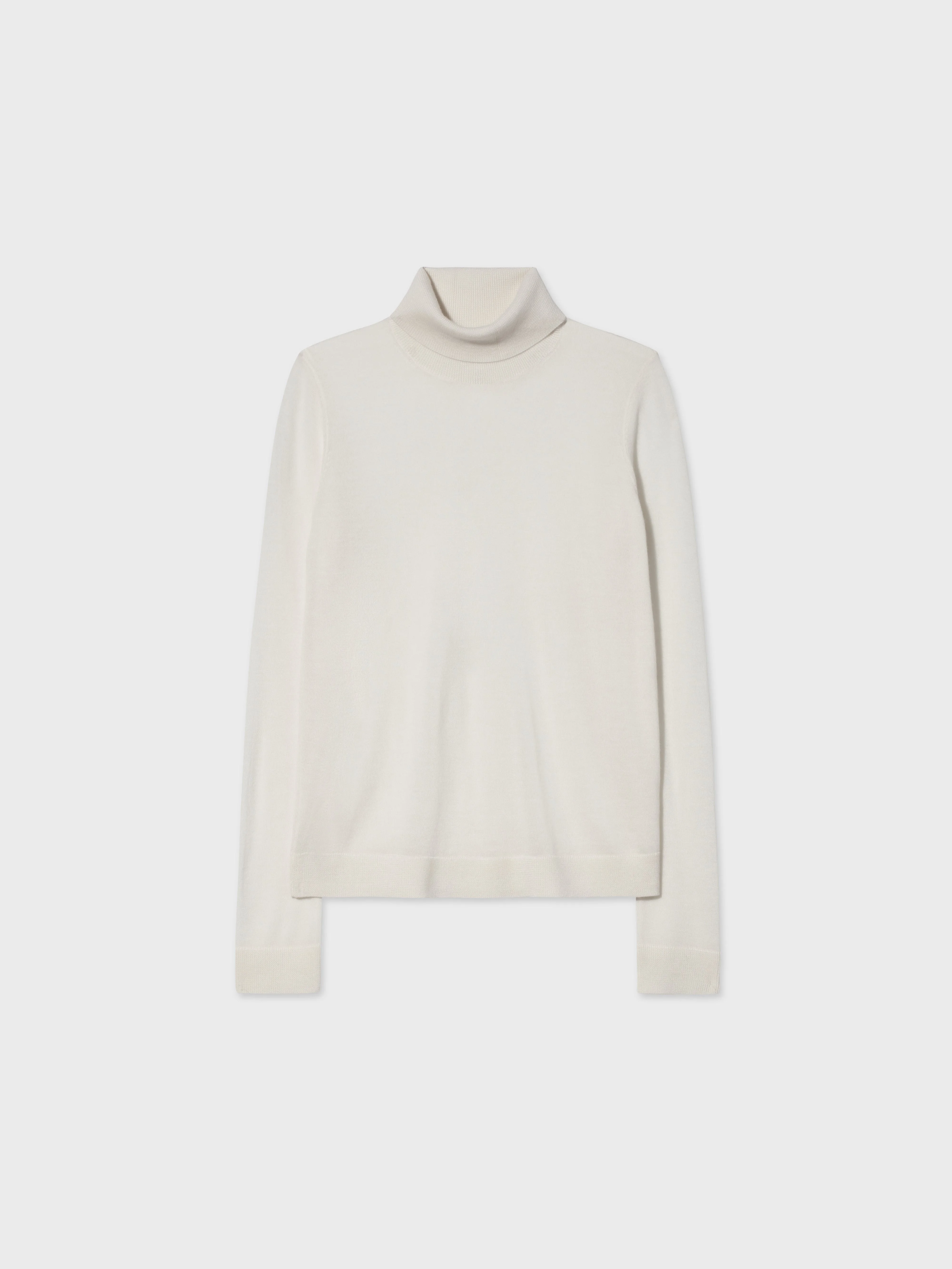 Slim Turtleneck in Fine Cashmere - 1