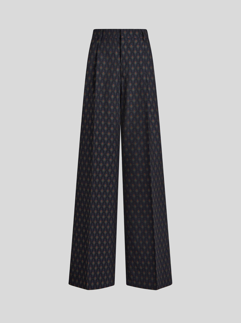 JACQUARD TROUSERS - 1