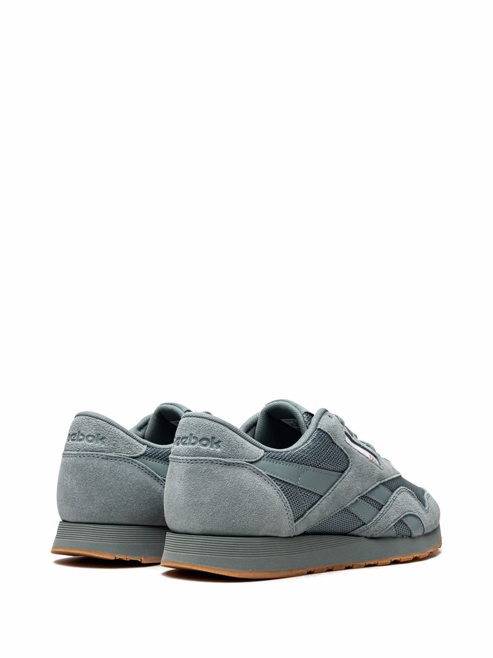 panelled low-top sneakers - 3