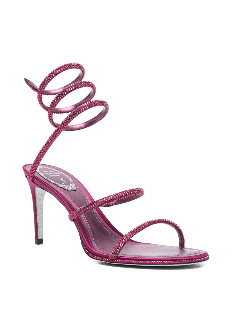 RENE CAOVILLA 105mm Cleo sandals outlook
