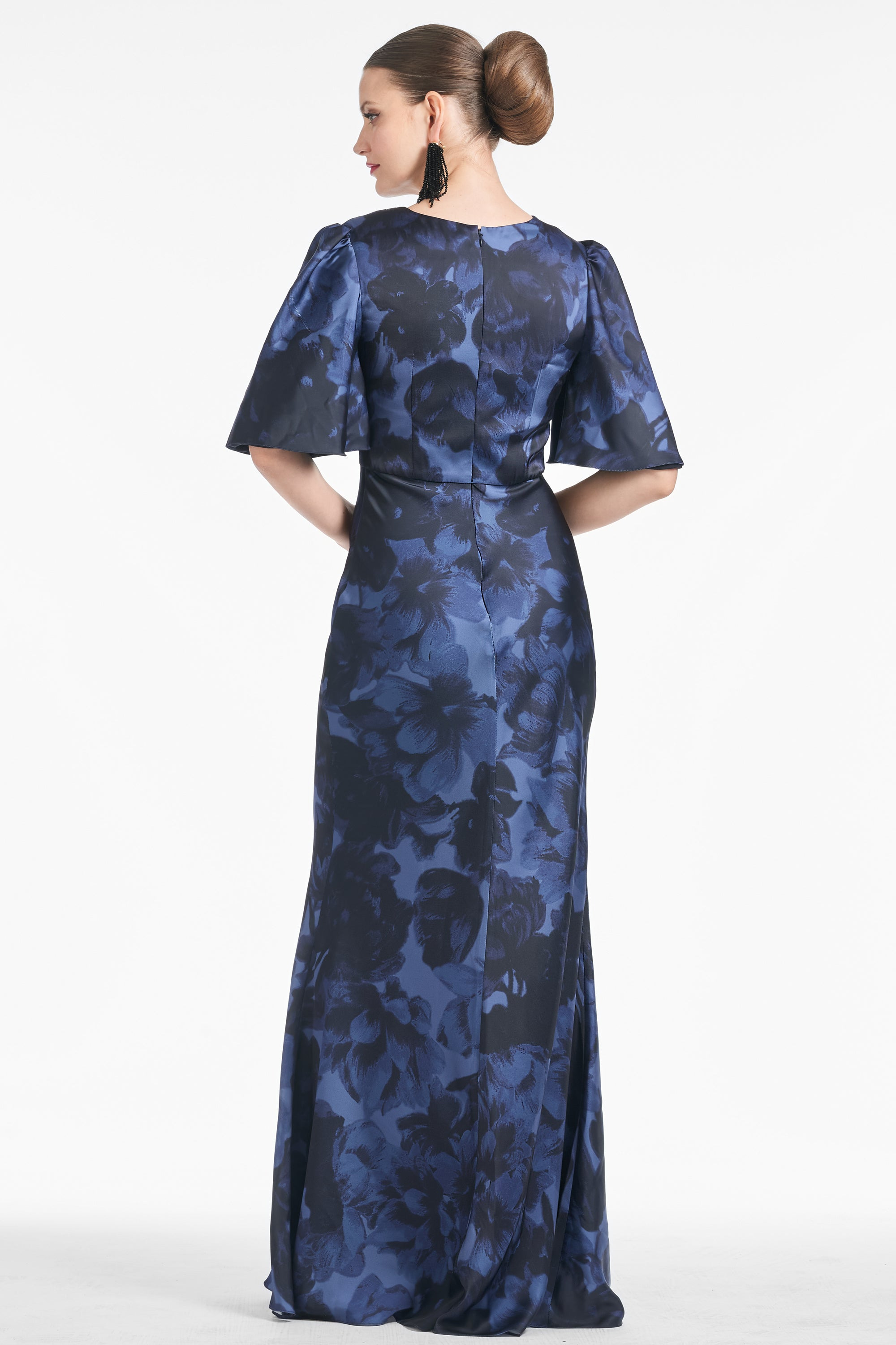 Mae Gown - Deep Ocean Bouquet - 4