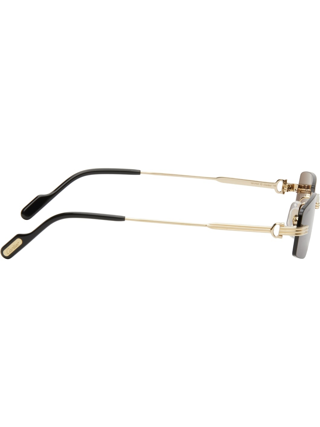 Gold 'Première de Cartier' Sunglasses - 2
