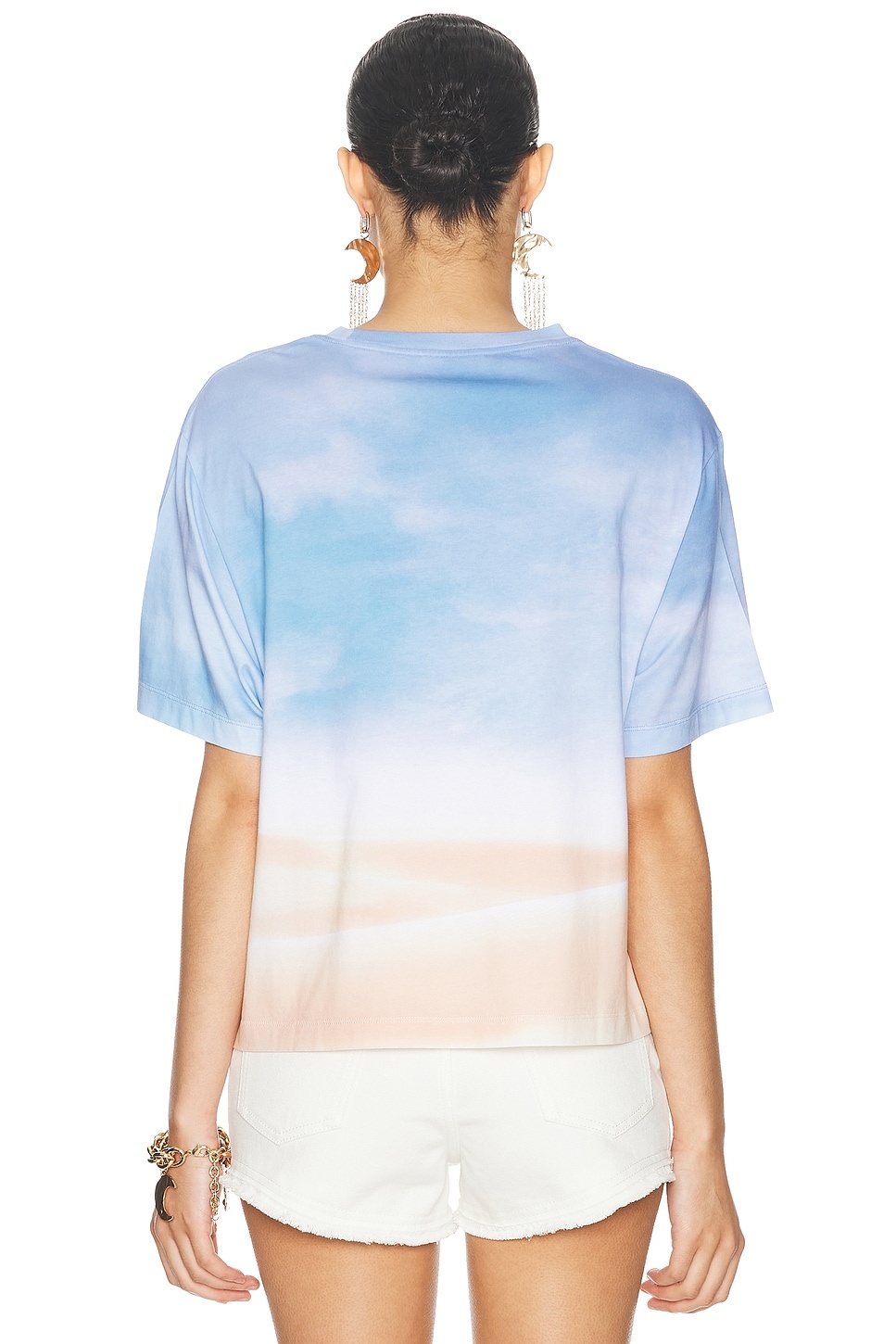 Desert Print Boyfriend T-shirt - 4