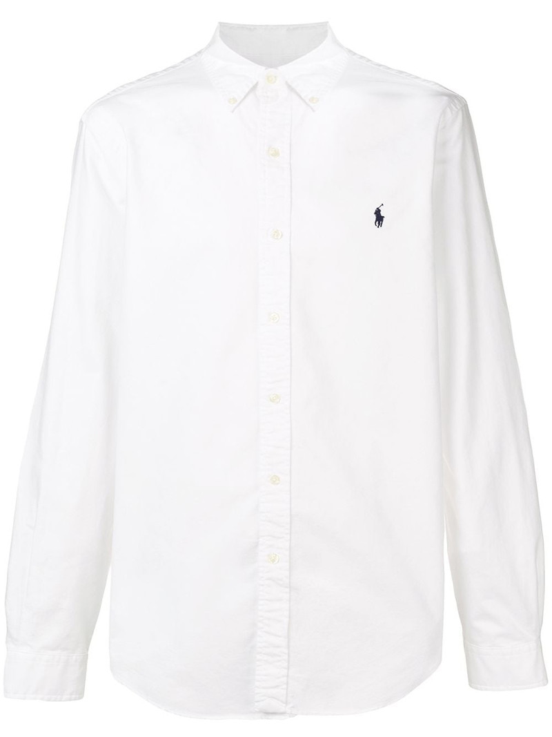 embroidered logo shirt 1