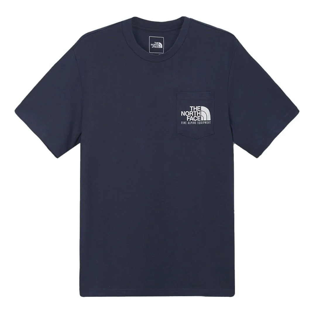 THE NORTH FACE Logo Short Sleeve T-Shirt 'Navy' NF0A4U9L-RG1 - 1