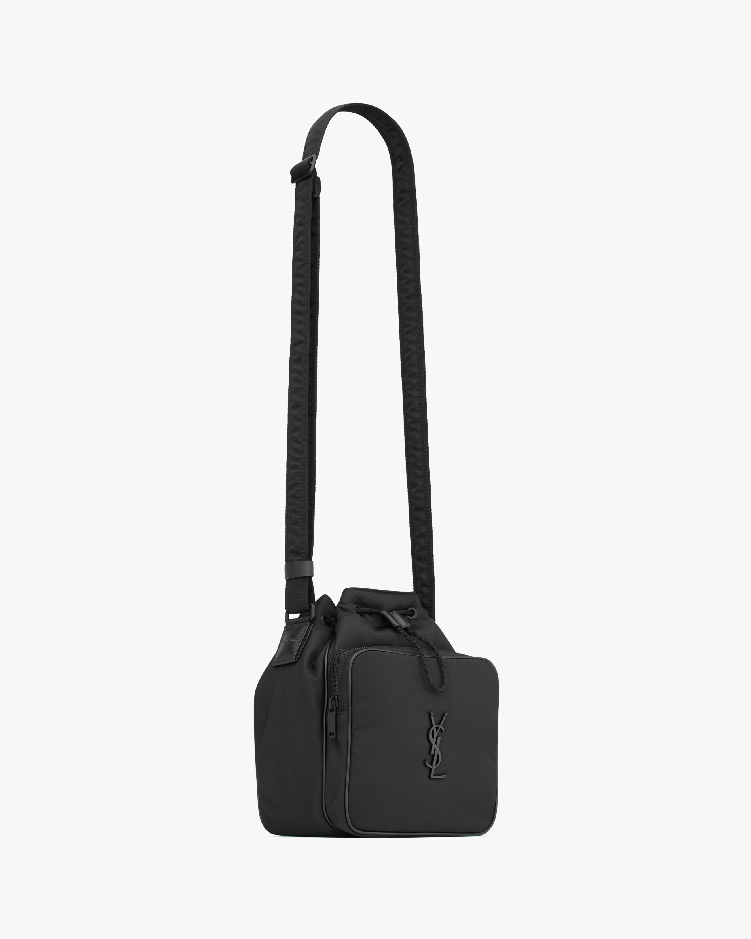 NIKI SMALL BUCKET BAG IN NYLON - 4