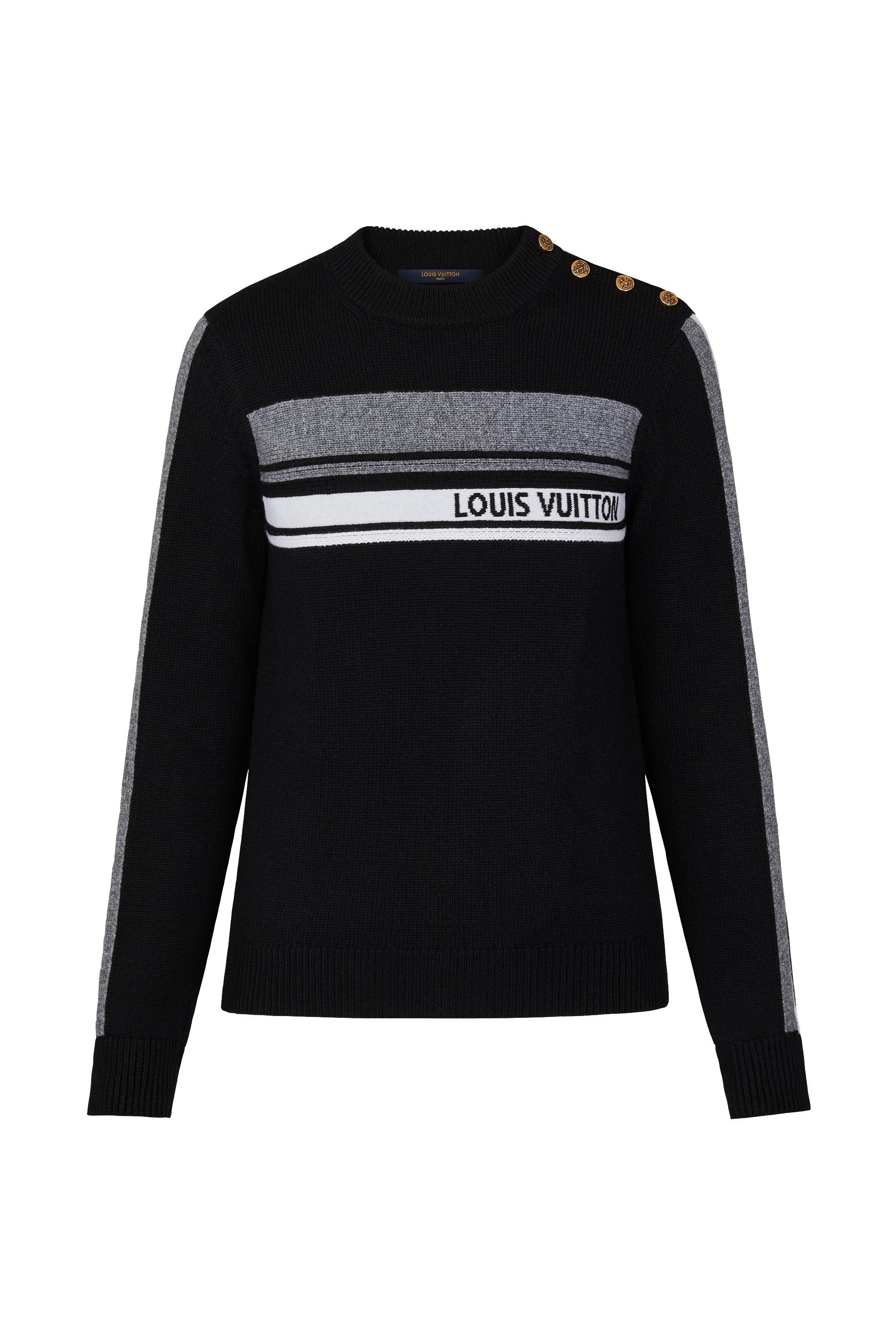 LV Intarsia Signature Pullover - 1