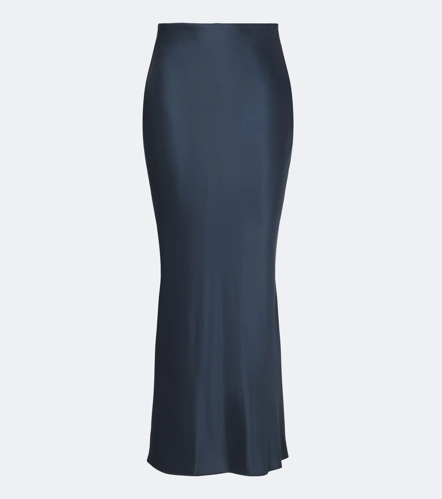 Silk charmeuse maxi skirt - 1