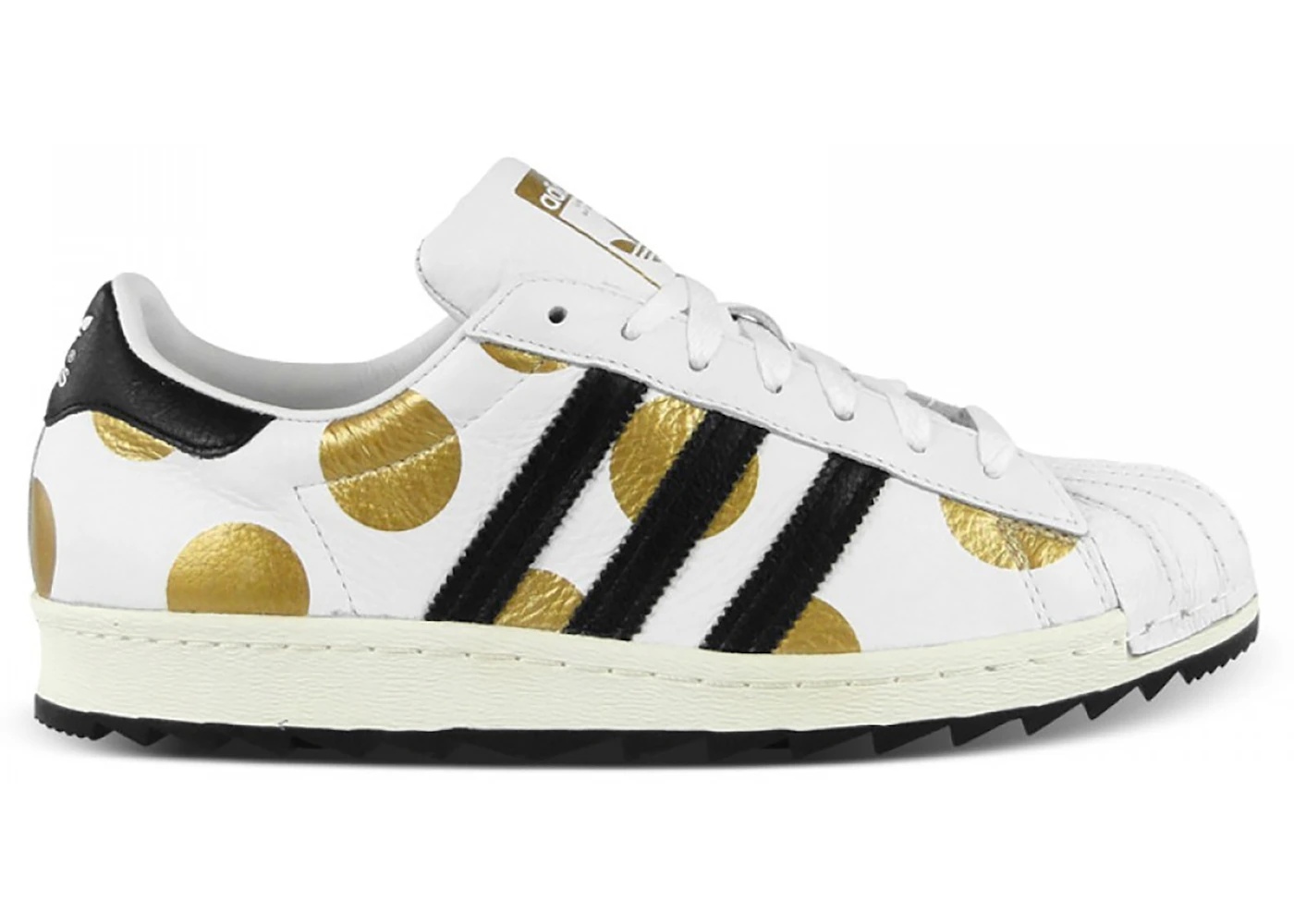 adidas JS Superstar 80s Ripple White Black Gold - 1