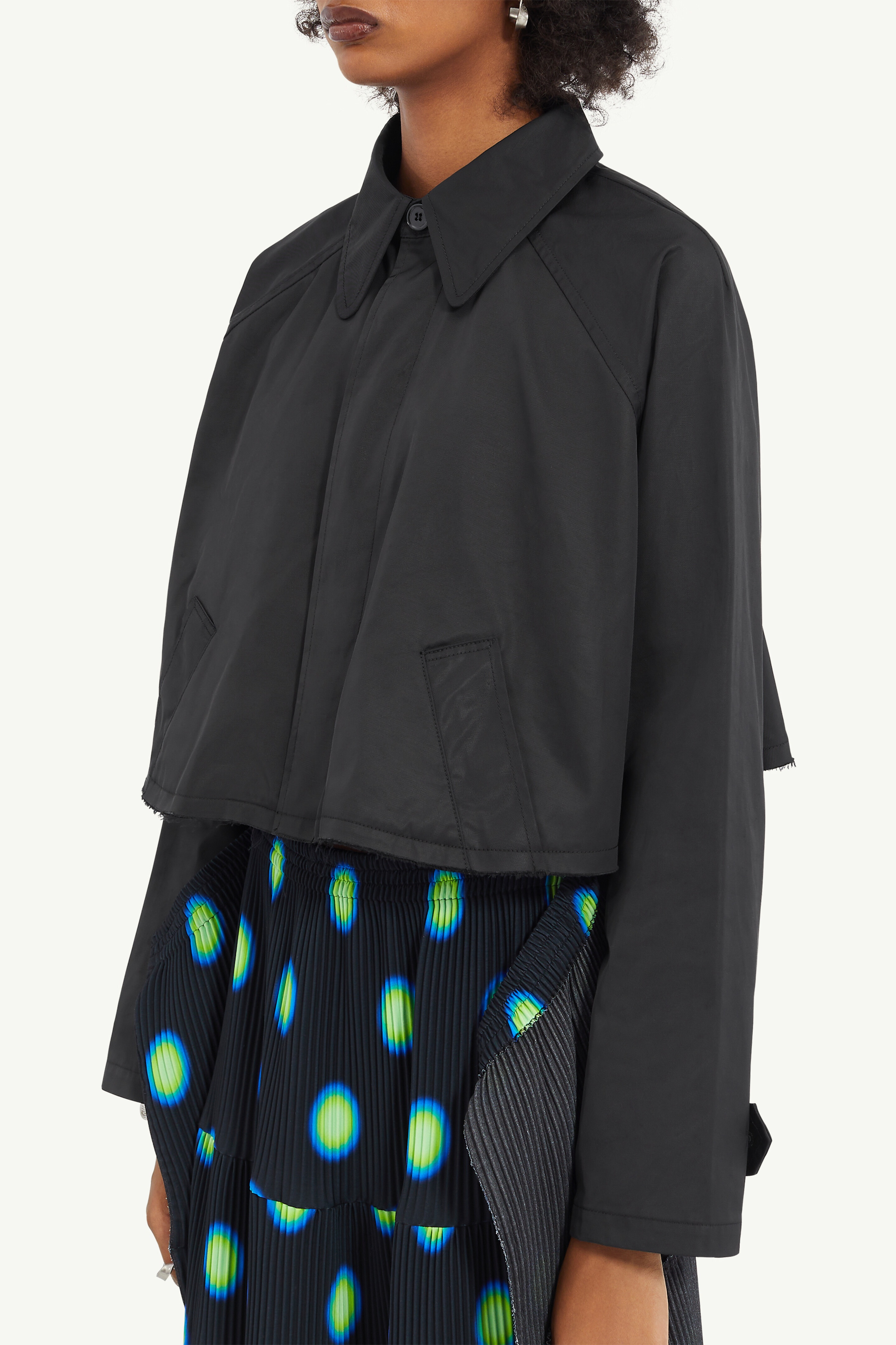 Cropped Twill Jacket - 5