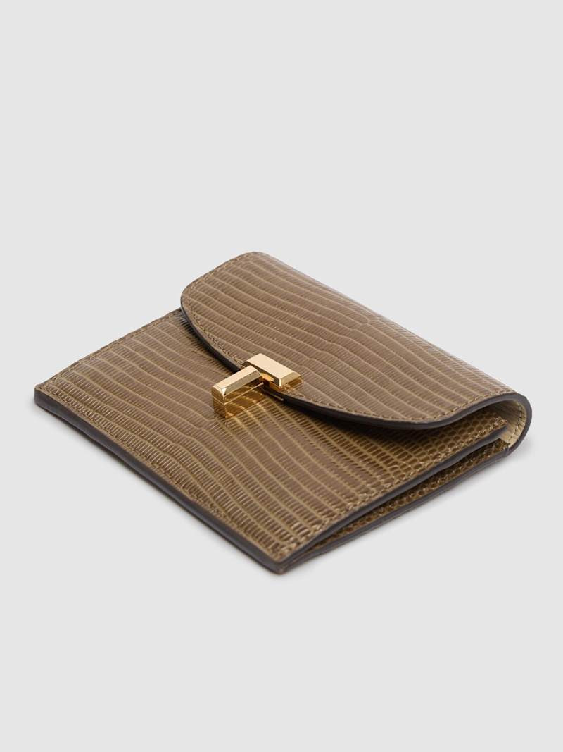 T-Lock lizard embossed cardholder - 2