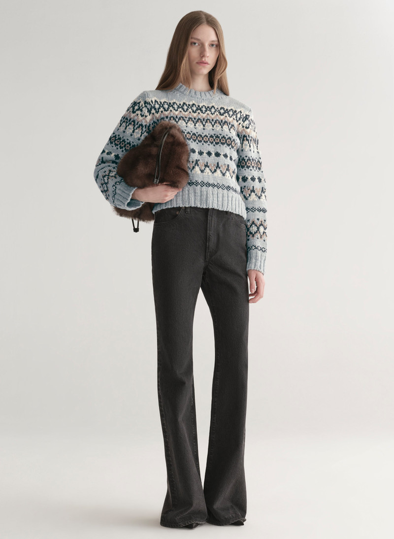 Ella Fairisle Merino Sweater 4
