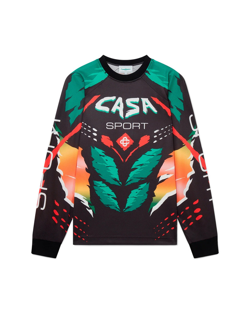CASABLANCA Casa Moto Long Sleeve T-Shirt outlook