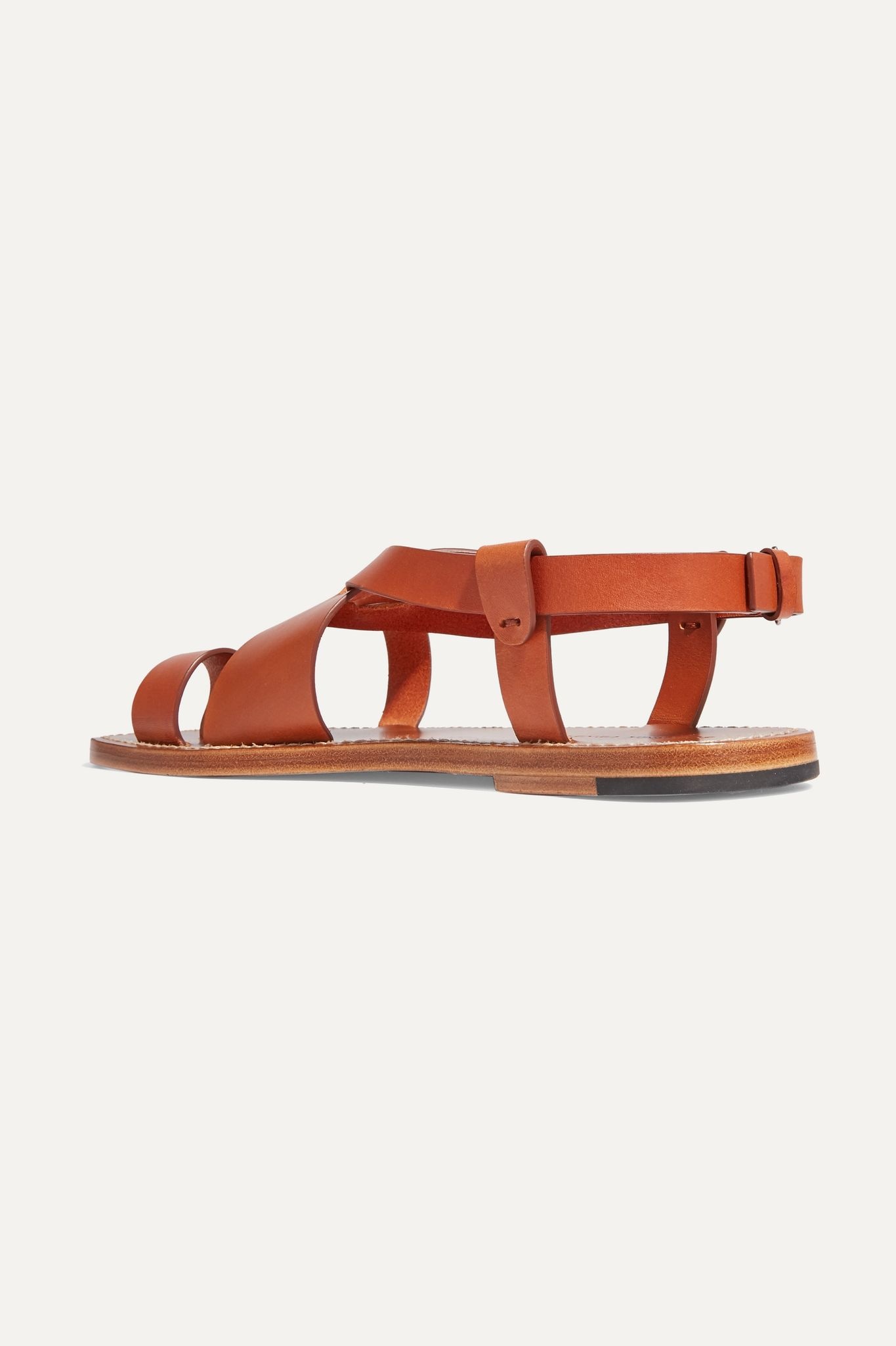 Woven leather sandals  - 4