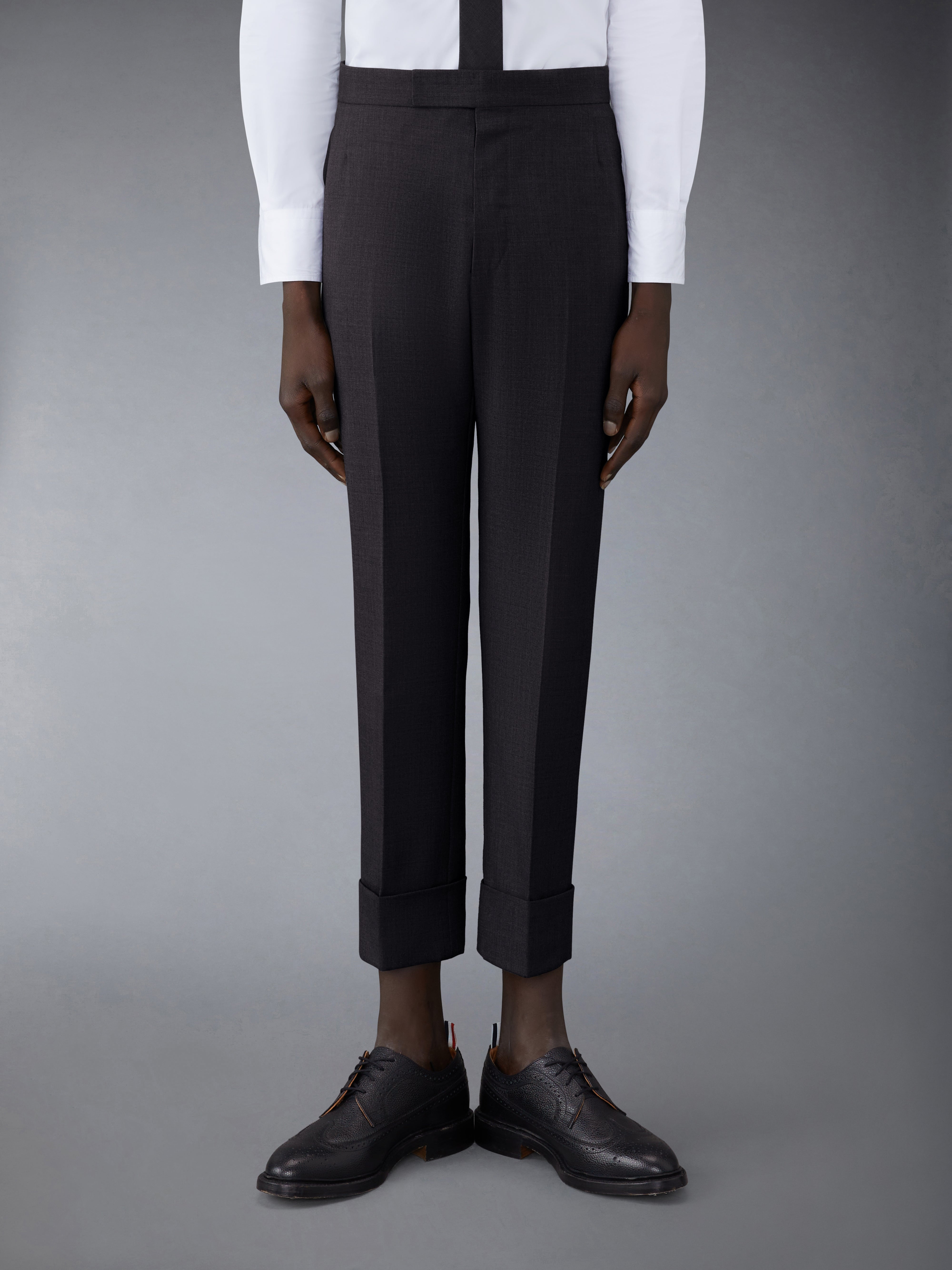TWILL WOOL CLASSIC SUIT AND TIE - 6