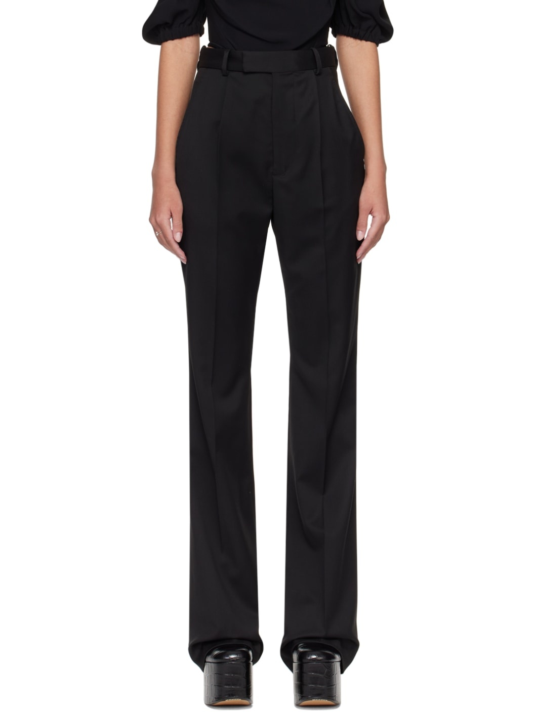 Black Ray Trousers - 1