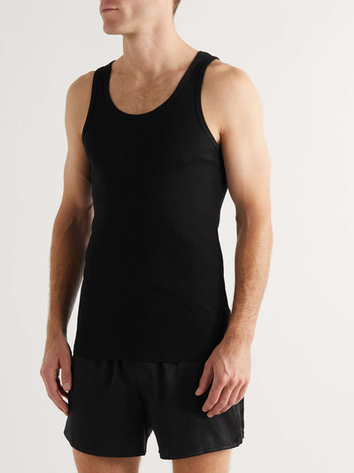 TOM FORD Ribbed Cotton and Modal-Blend Tank Top outlook