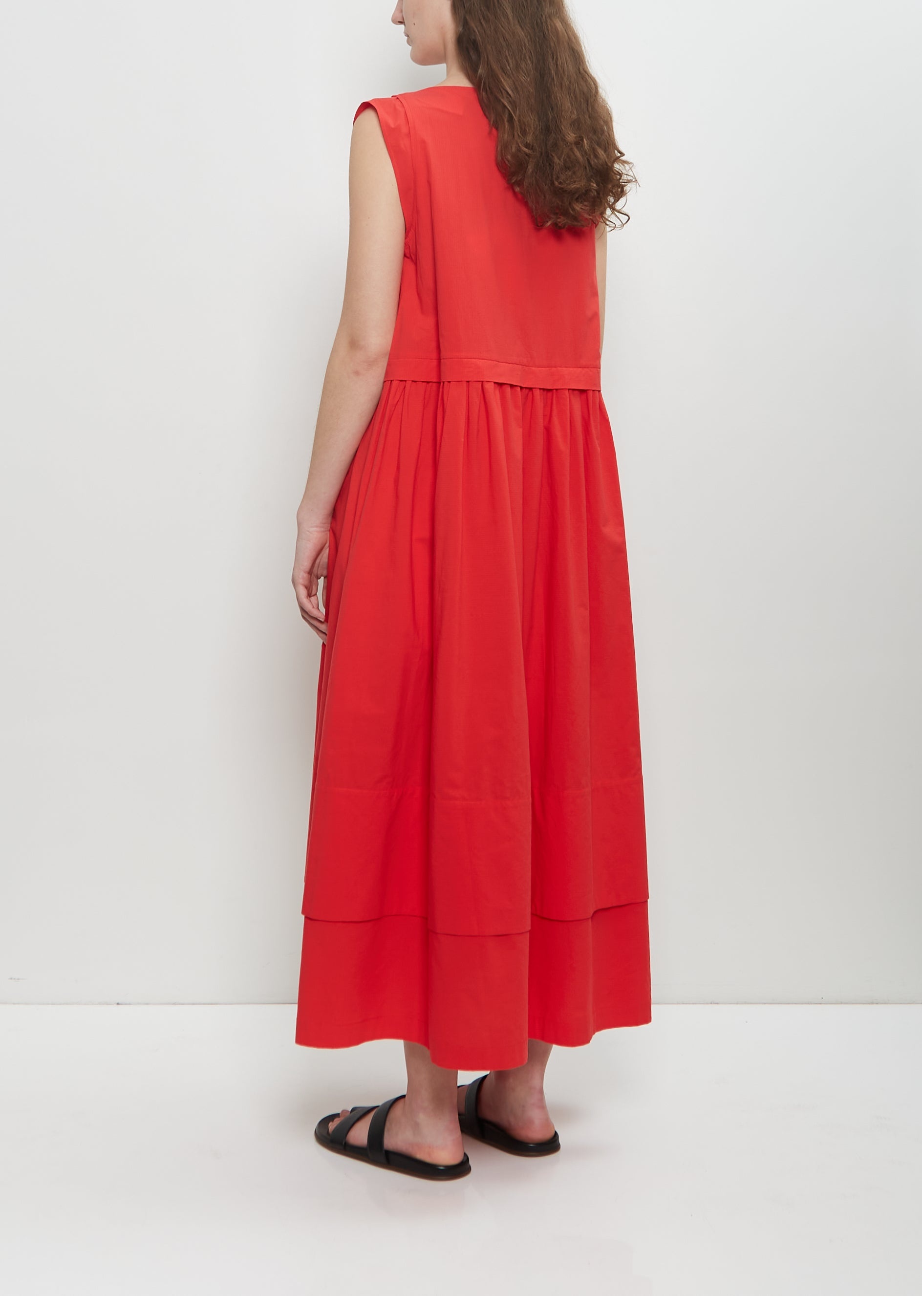 The Potter Cotton Dress — Jam - 3