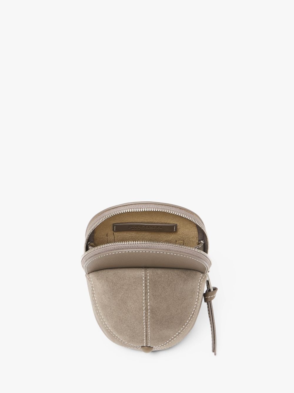MEDIUM CAP BAG - SUEDE CROSSBODY BAG - 3