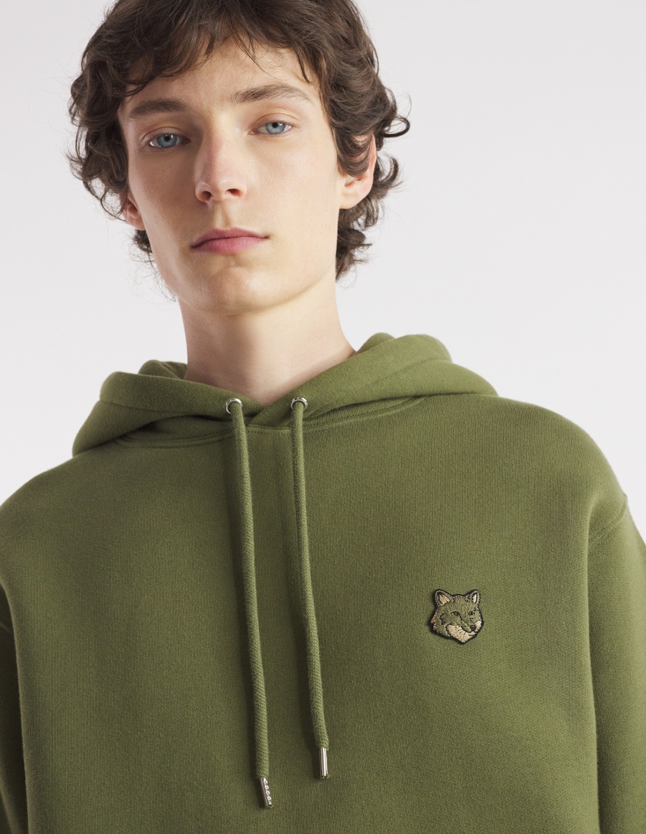 BOLD FOX HEAD PATCH COMFORT HOODIE - 4