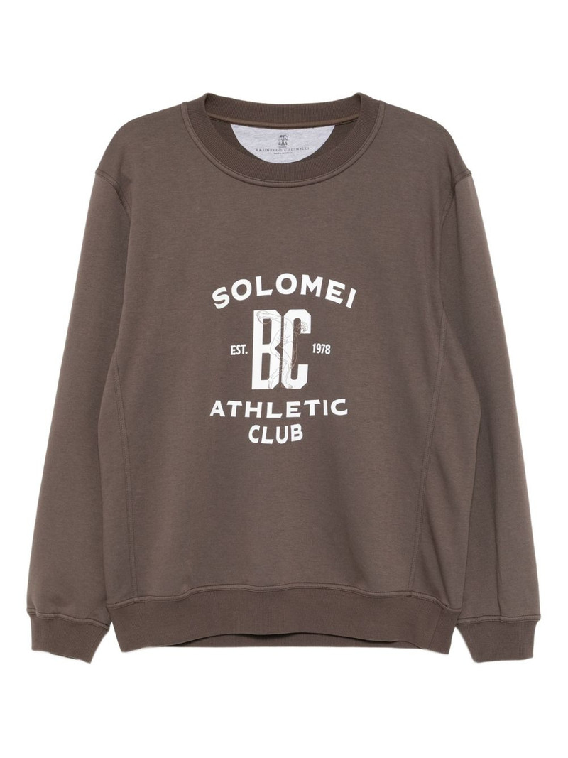 graphic-print sweatshirt 1
