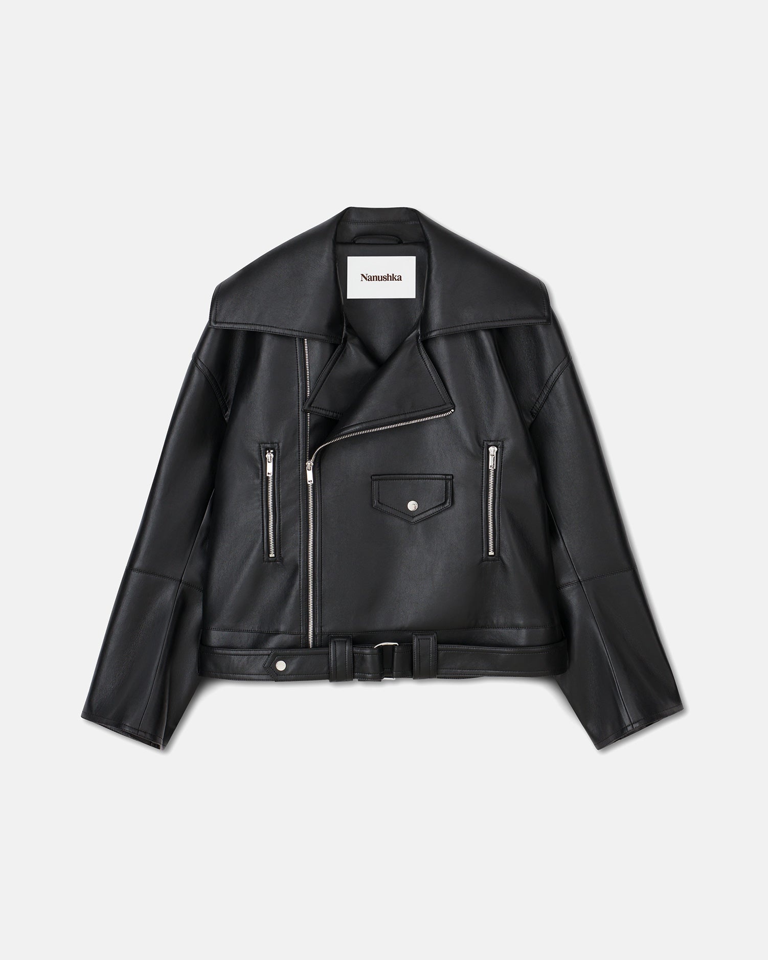 Regenerated Leather Jacket - 1