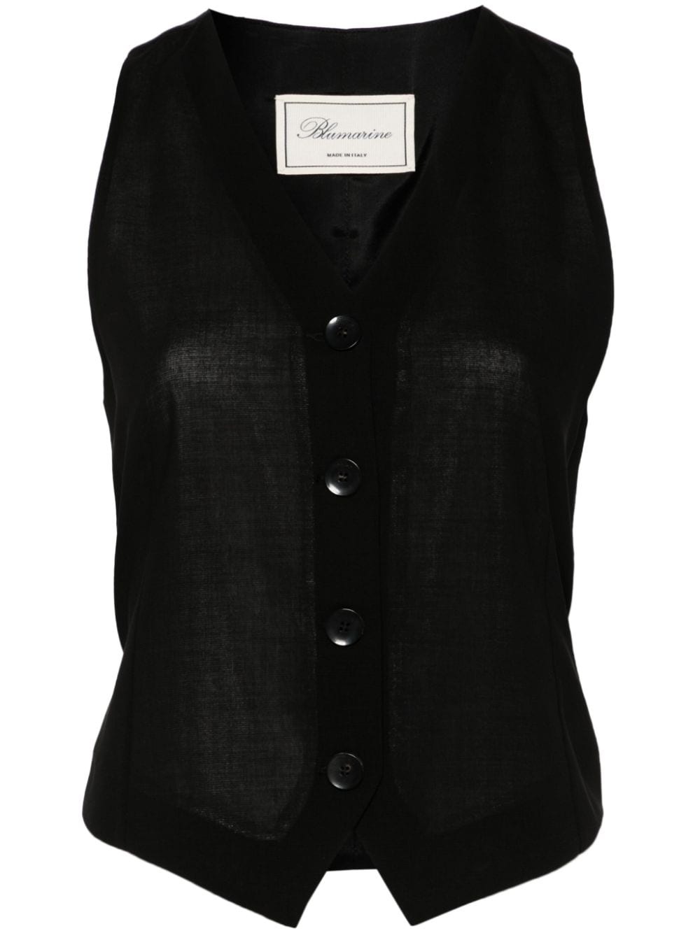 virgin-wool waistcoat - 1