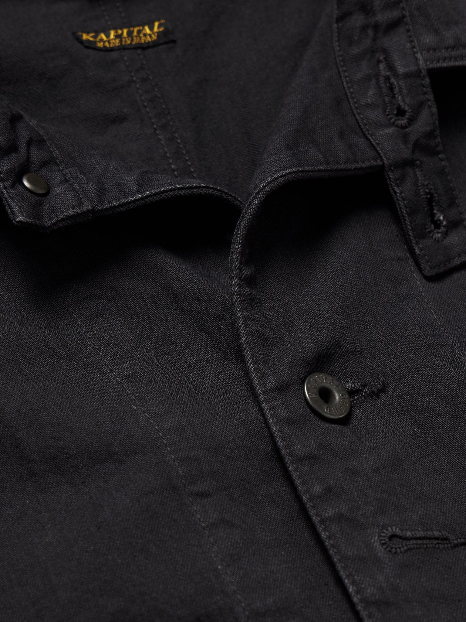 Cactus Cotton-Twill Jacket Black - 4