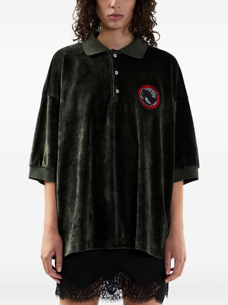 logo-patch polo shirt 3