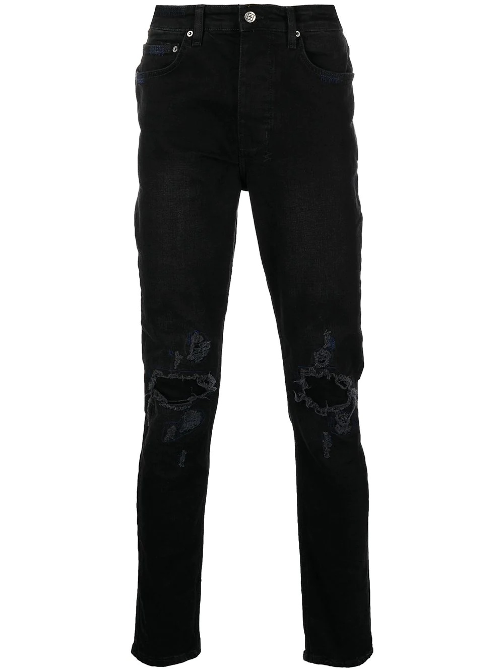 slim-fit denim jeans - 1