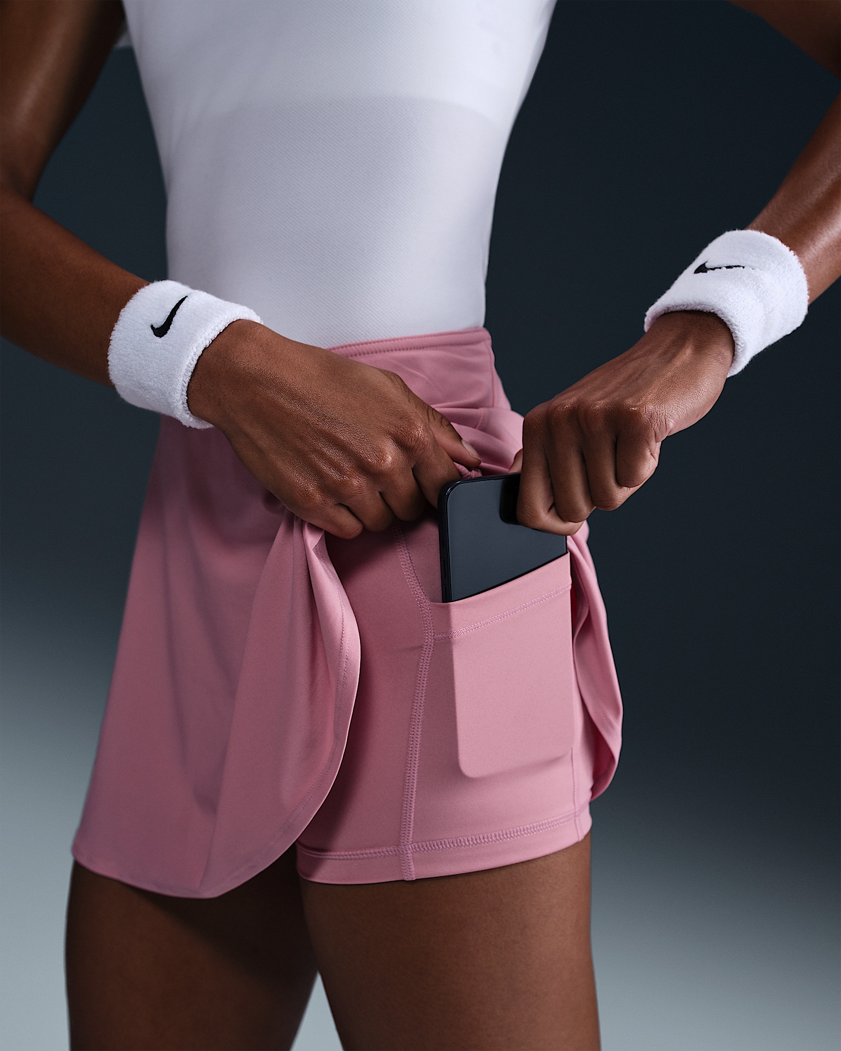 Nike Victory Women's Dri-FIT Short Flouncy Tennis Skirt - 7