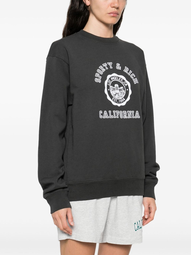 Sporty & Rich cotton sweatshirt outlook