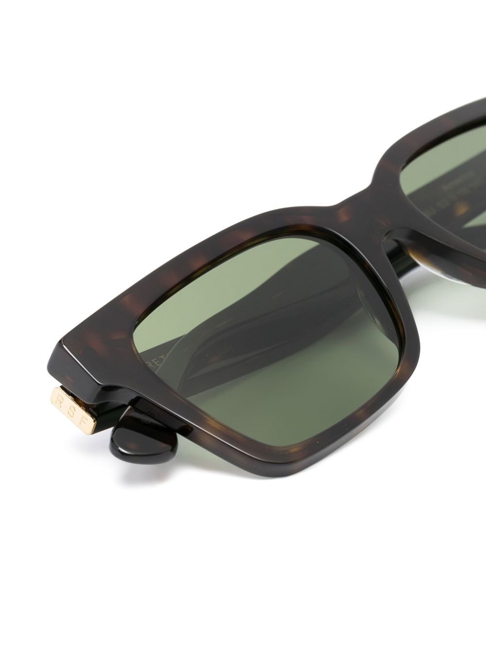 tortoiseshell-effect tinted sunglasses - 3