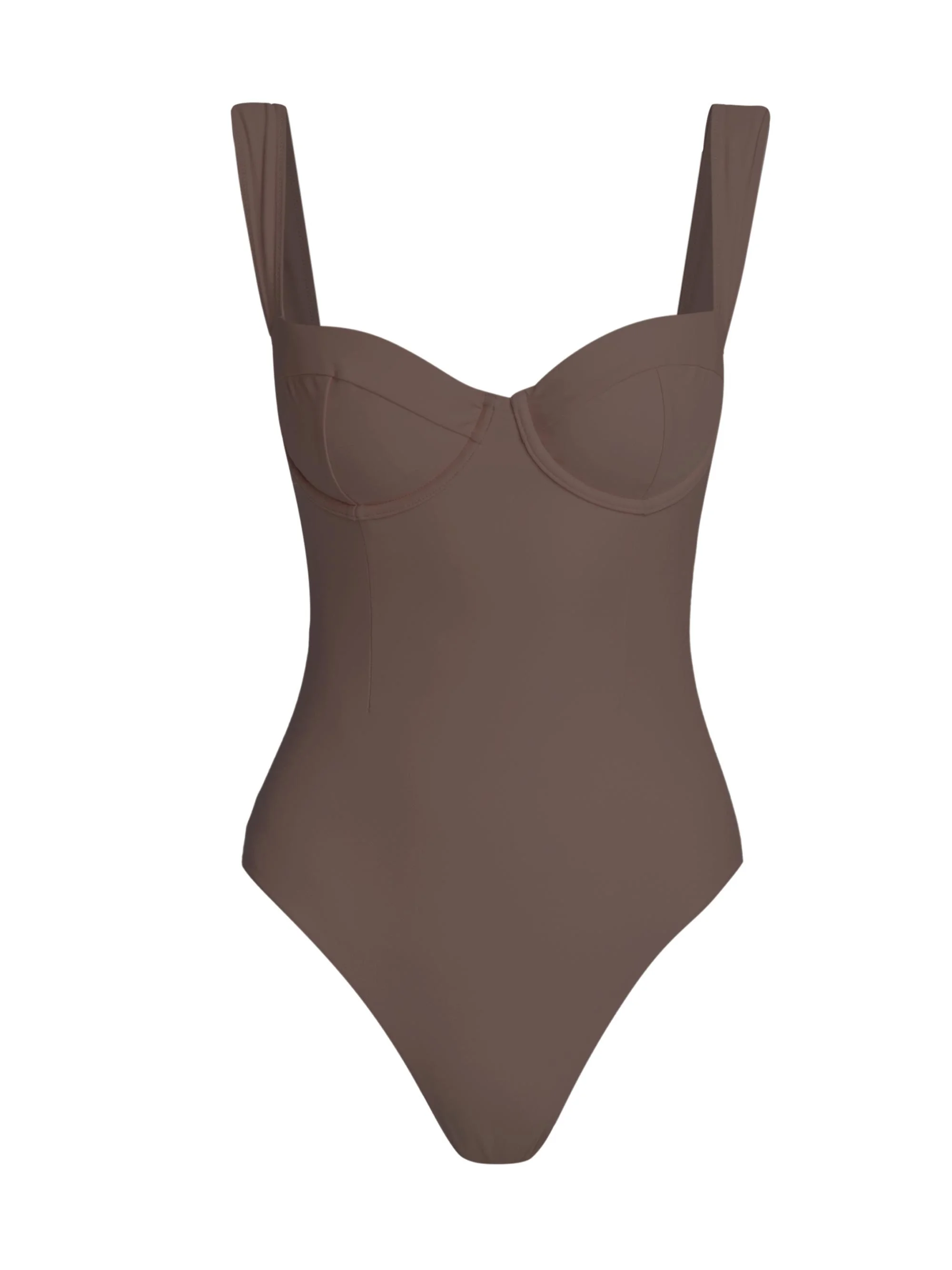 Women's Kyle One-Piece Swimsuit - Chocolate - 1