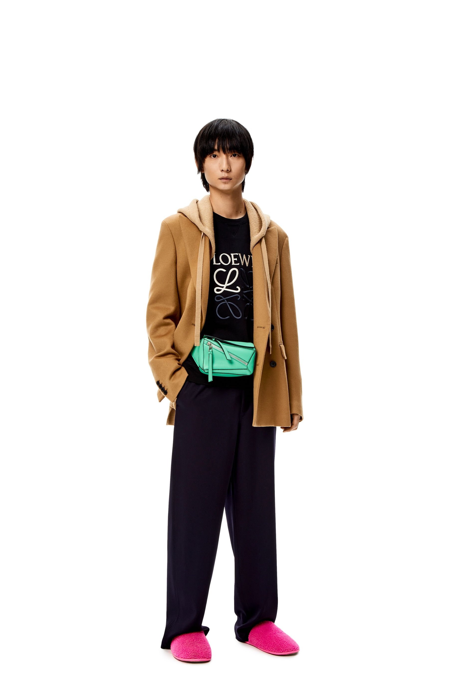 Mini Puzzle bumbag in classic calfskin - 2