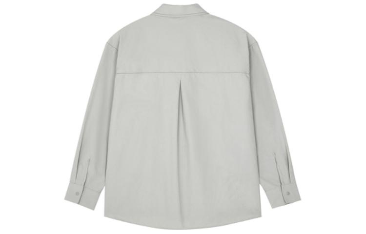 New Balance Logo Classic Shirt 'Grey Black' AMJ23303-NTP - 2