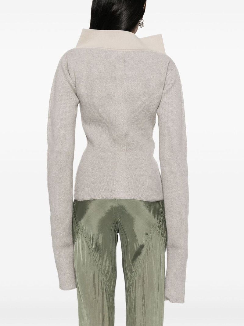 high-neck extra long-sleeves jumper 4