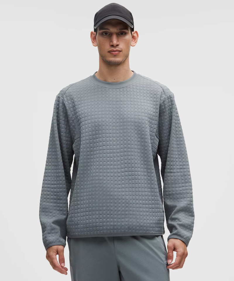 3D Waffle-Knit Jacquard Pullover 1