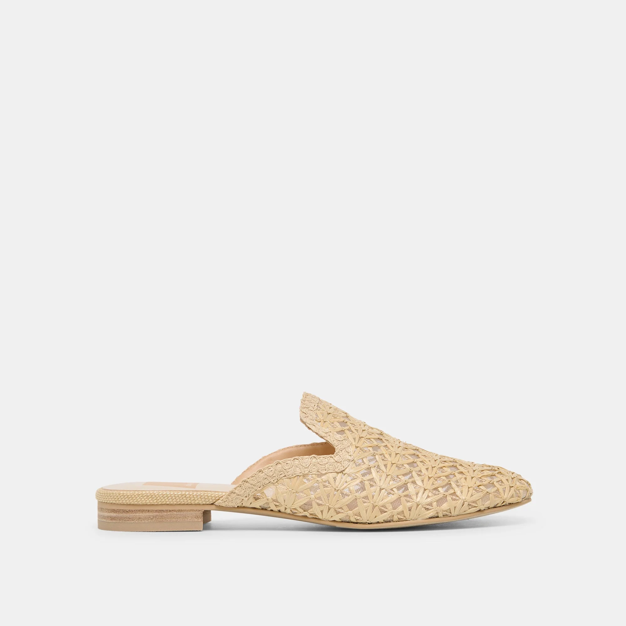 KIRT FLATS LT NATURAL CROSS HATCH RAFFIA - 1