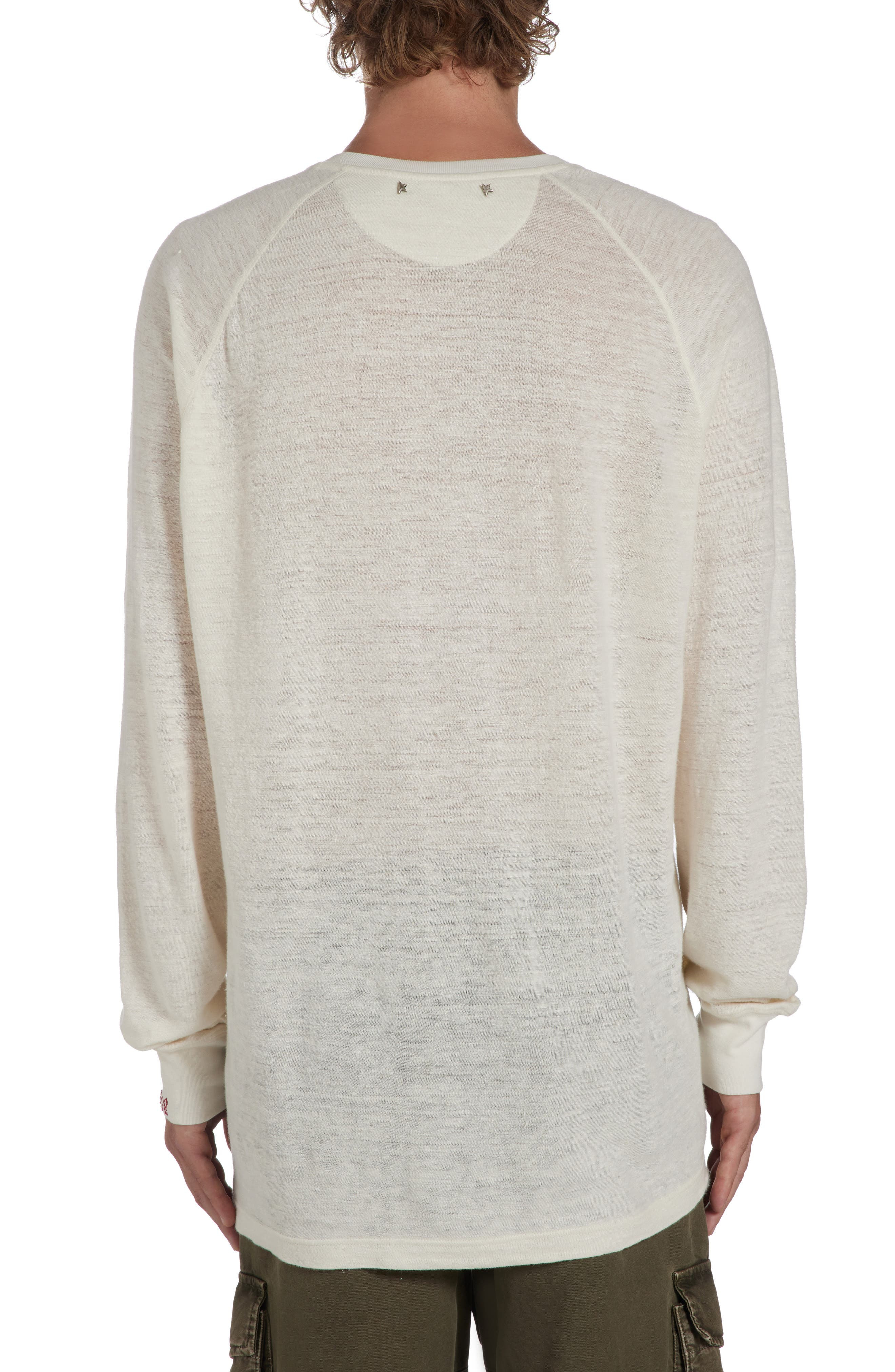 Journey Long Sleeve Linen Knit Henley - 3